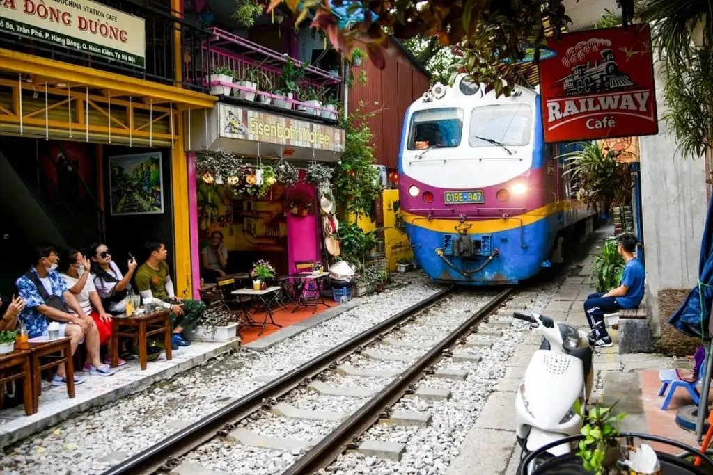 Railway Coffee in Vietnam