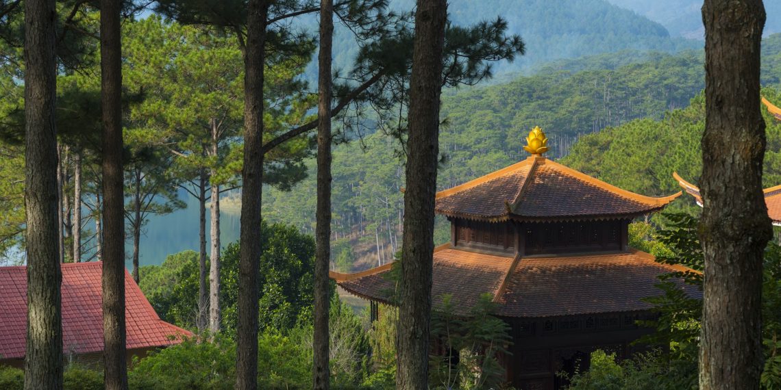 Top 7 Dreamy Cloud-Hunting Destinations in Da Lat for Picture-Perfect Views 1 Truc Lam Zen Monastery - Da Lat, Vietnam